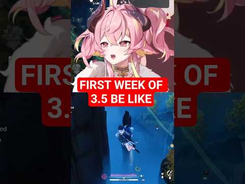 First Week of Playing Wuwa 3.5 Be Like
