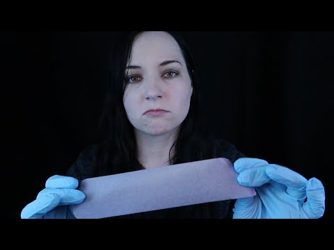 ASMR Fixing You ⭐ (sticky sounds, measuring, glove sounds) Soft Spoken