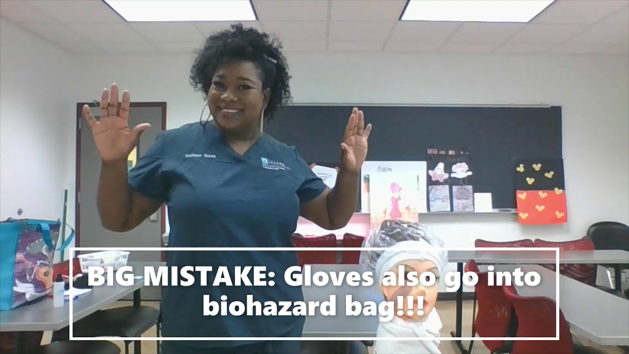 Texas Esthetician State Board Blood Exposure Incident Video 9