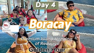 DAY 4 BORACAY | RED WAVE PREMIUM ISLAND HOPPING & GOLDEN HOUR SUNSET EXPERIENCE