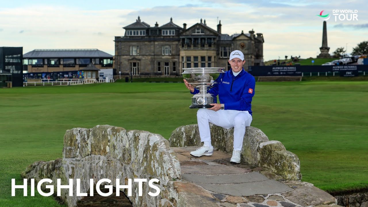 Matt Fitzpatrick Wins His 9th Tour Title | Round Highlights | 2023 Alfred Dunhill Links Championship