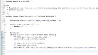Mobile Programming Part 11: Explicit Intents And Menus