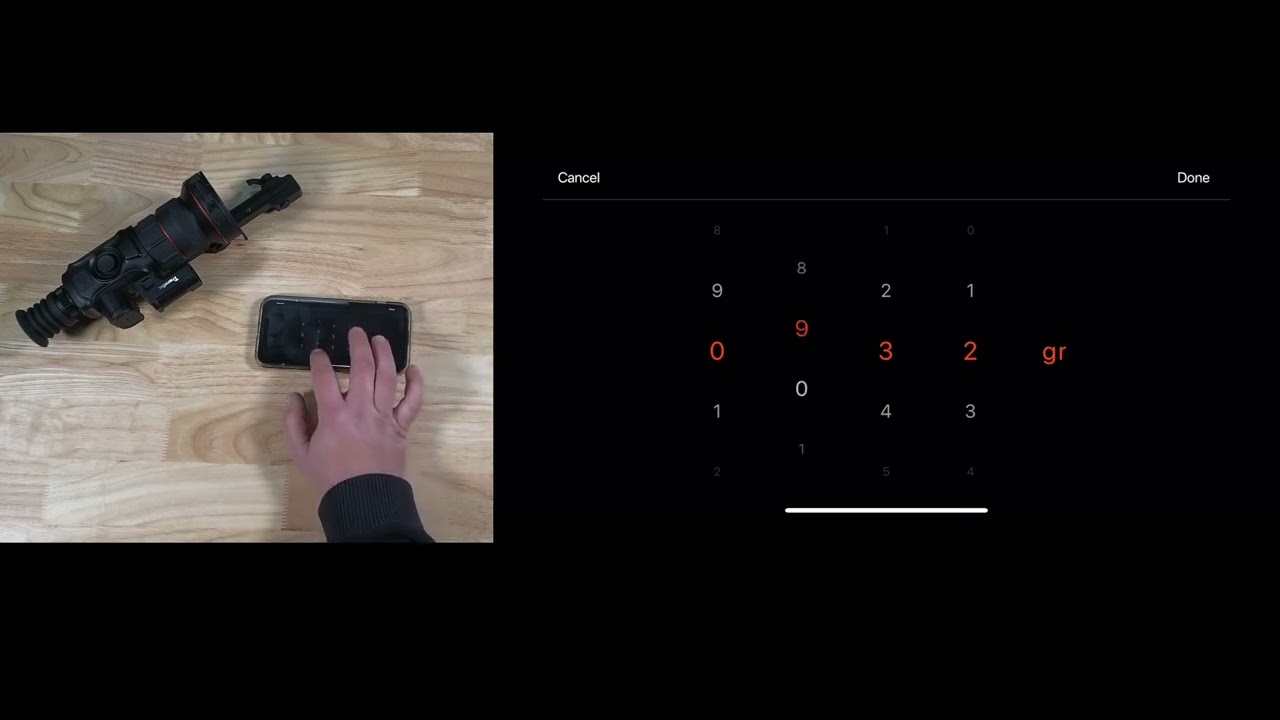 How to setup ballistic calculator on your ThermTec Ares or Vidar with ben from huntthenight.com.au