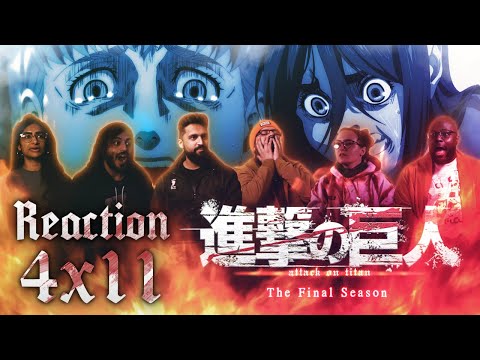 Attack on Titan - 4x11 Deceiver - Group Reaction
