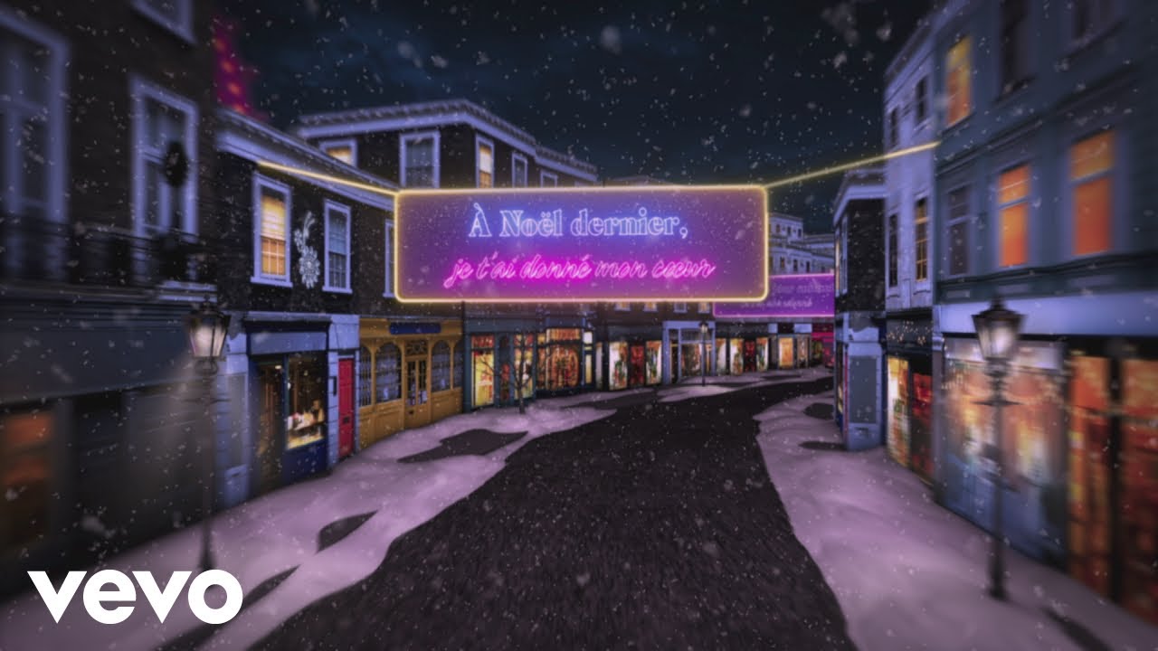 Wham! - Last Christmas (French Lyric Video) - YouTube