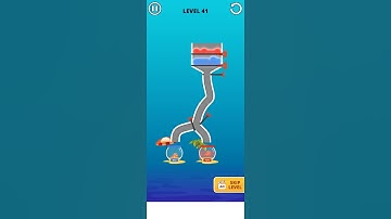 Save The Fish water puzzle Level 41.#shorts