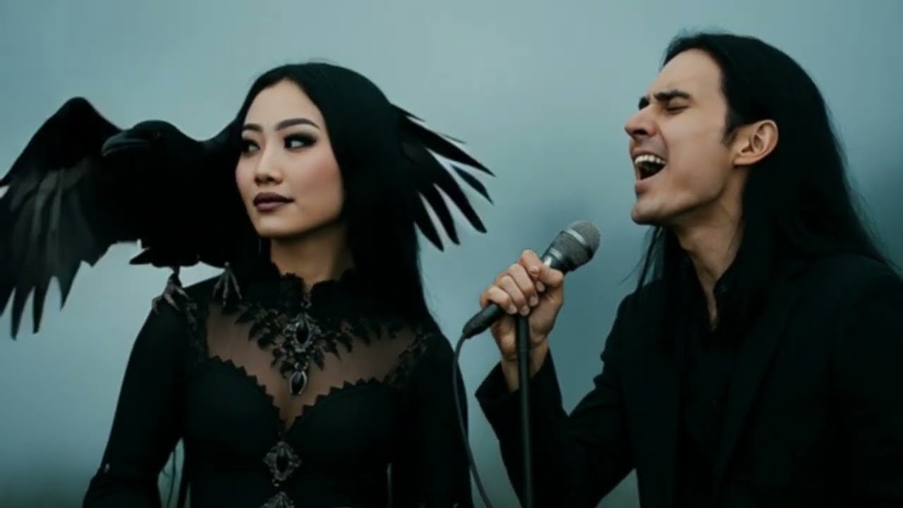 The Distance That Resides (Official AI Music Video) | Gothic Metal