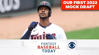 WAY-TOO-EARLY 2022 FANTASY BASEBALL MOCK DRAFT! | Fantasy Baseball Today