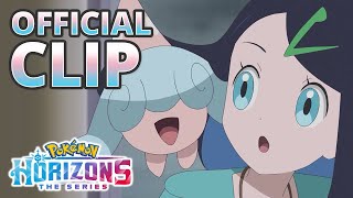 Cheering Up Hatenna | Pokémon Horizons: The Series | Official Clip