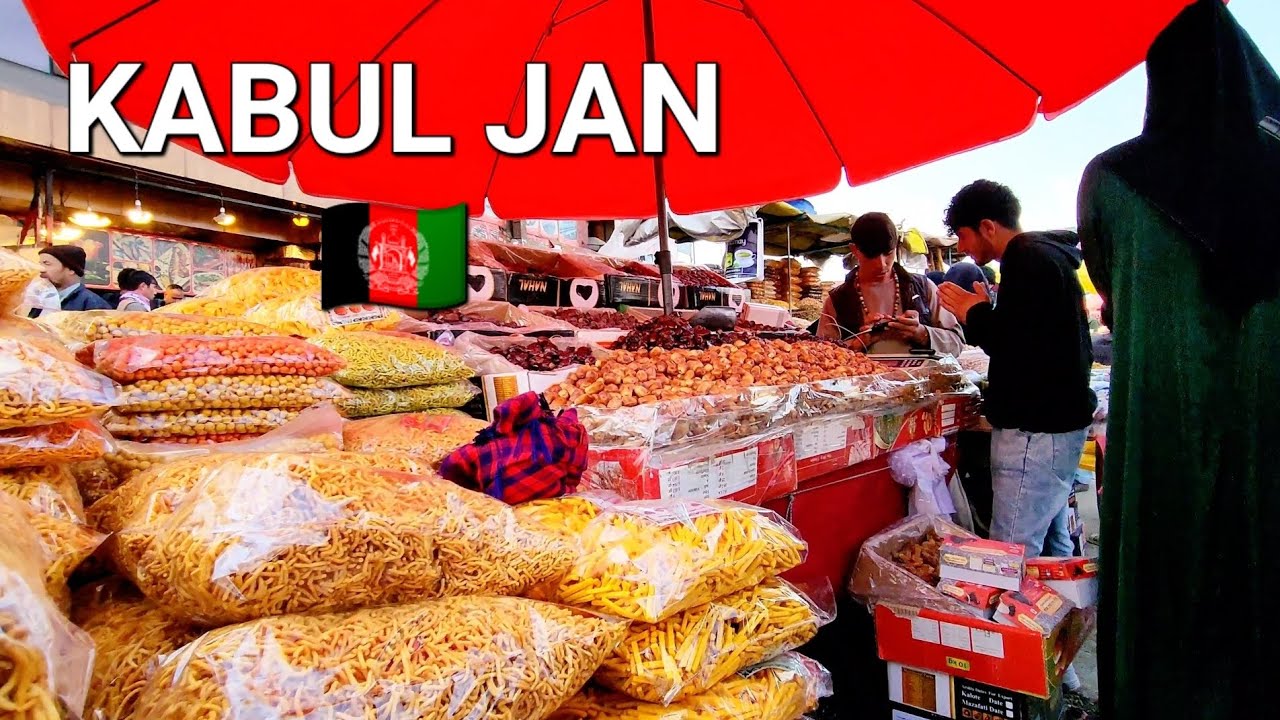 KABUL 2026 | Dry Fruit Bazaar of Kote Sangi — Real Street Experience in 4K 