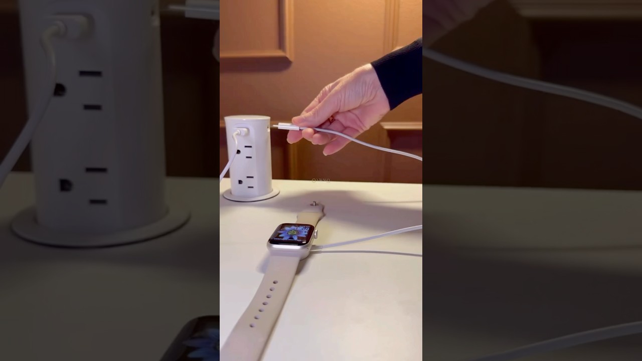 Upgrade your workspace in style ⚡This pop-up outlet with fast USB charging