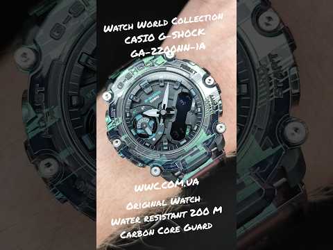 Годинник чоловічий Casio G-Shock GA-2200NN-1A, видео 1