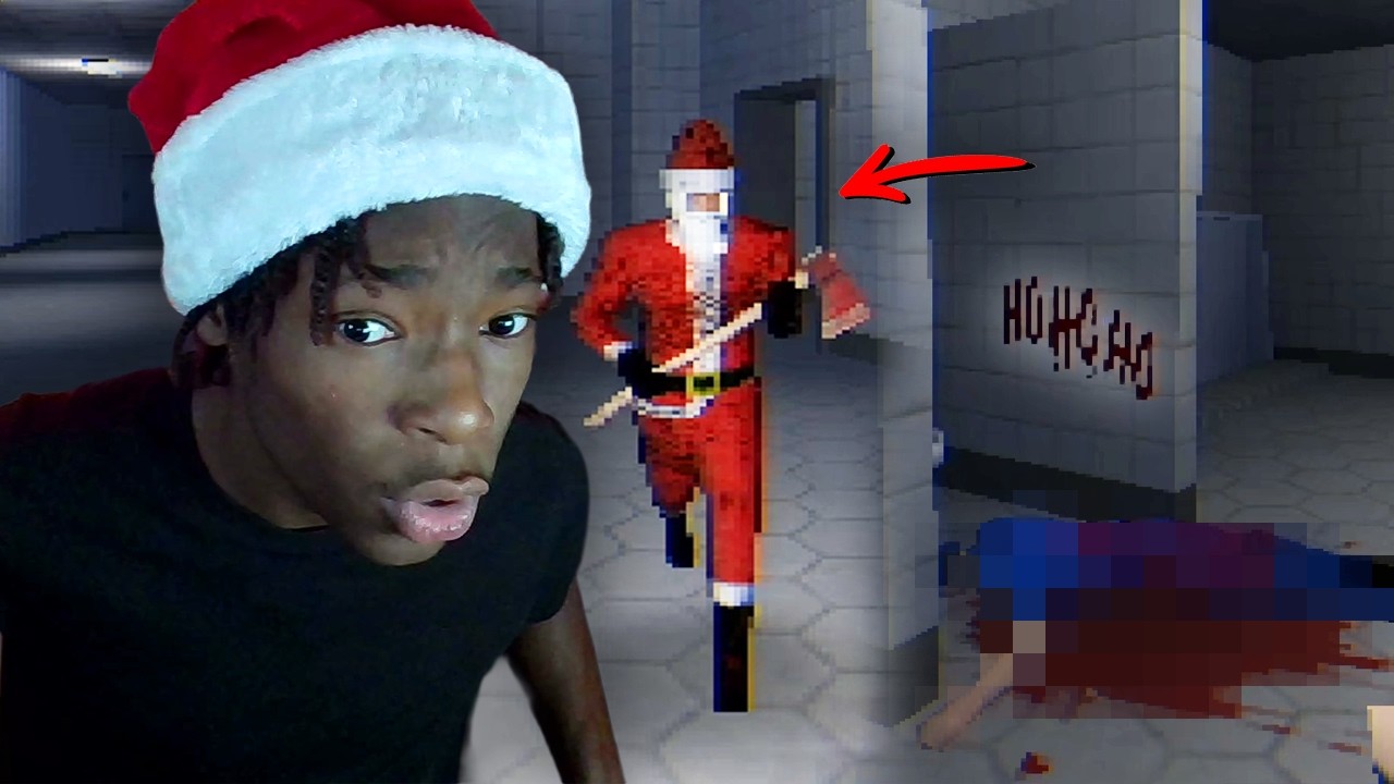 They Got EVIL SANTA In This Game...