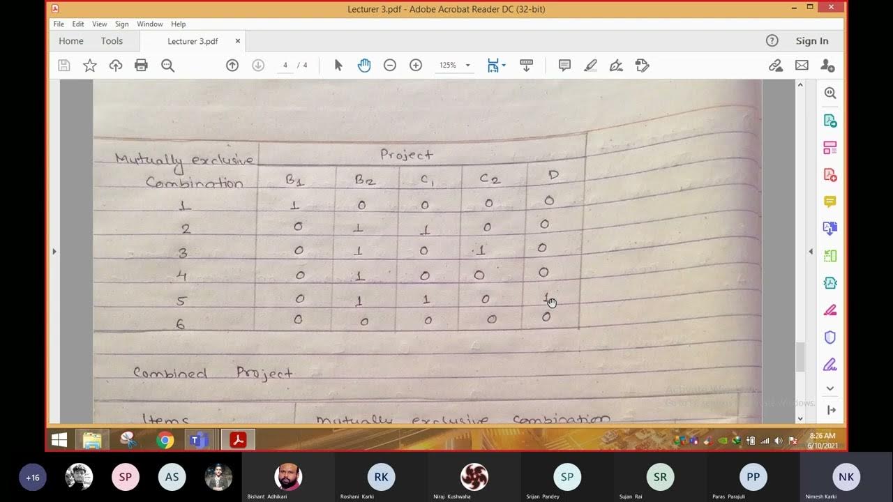 Engineering Economics Lecture 11 - YouTube