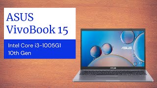 ASUS VivoBook 15 Intel Core i3-1005G1 10th Gen, 15.6-inch FHD Thin and Light Laptop