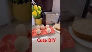 Cute egg tray diy #shorts #diy #art #easydiy #craft #diycraft #handmade #cute #homedecor #kidscrafts