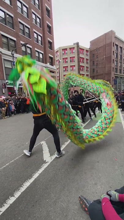 Dragon Dance - 2023 Chinese New Year Celebration Boston 2 #shorts #tiktok