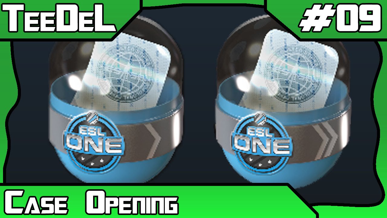 CS:GO Case Opening #9 - ESL ONE CAPSULE - YouTube