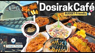 A unique and budget-friendly dining experience in Seoul | Tongin Market's Dosirak Café