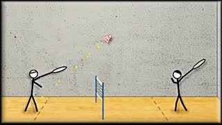 棒人間バドミントンゲーム screenshot 4