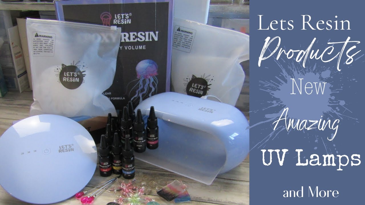 LET'S RESIN UV Resin Review: Crystal Clear UV Resin For Jewelry