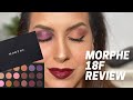 REVIEW Morphe Talkin&#39; Flirty 18F Palette | Is it any good? I use two looks to find out!