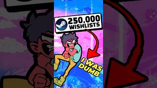 My indie game BLEW UP because I was dumb #gamedev #indiegame #vedinad
