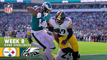 Pittsburgh Steelers vs. Philadelphia Eagles | 2022 Week 8 Game Highlights