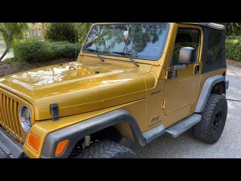 Jeep Wrangler TJ 2003 six month review