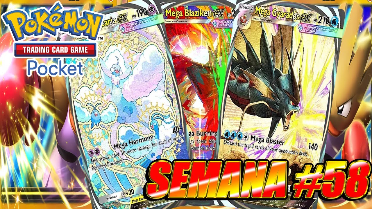 APERTURAS DE SOBRES DE LA SEMANA #58 - POKÉMON TCG POCKET - YouTube