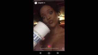 Rihanna Snapchat 17 July