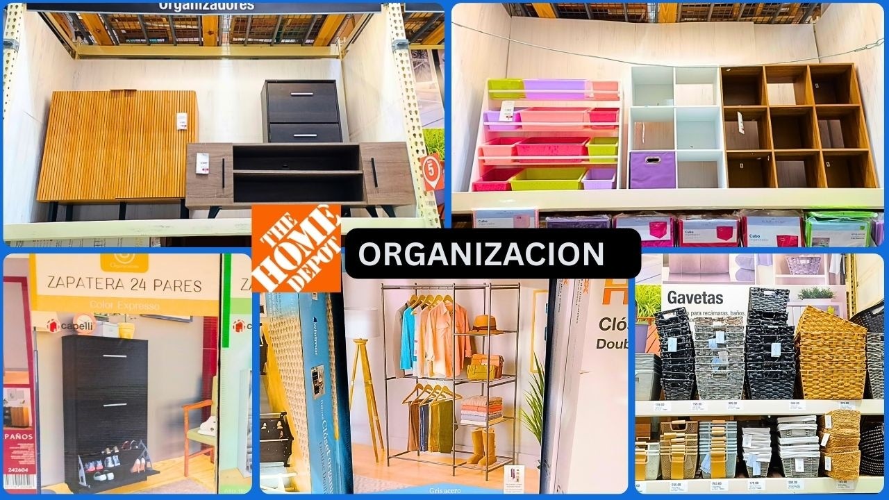 ✨🌸🏡HOME DEPOT ⚡🌷 ORGANIZACION DEL HOGAR⚡🌷