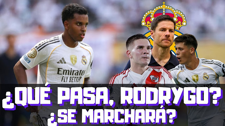 WHAT'S HAPPENING WITH RODRYGO? WILL HE LEAVE REAL MADRID? THE SITUATION WITH XABI ALONSO. GULER, ...