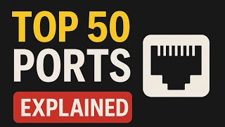 Top 50 Ports Explained — Crack Networking Basics Like a Pro!