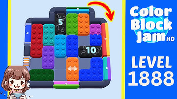 Color Block Jam Level 943 (1888) Solution Walkthrough