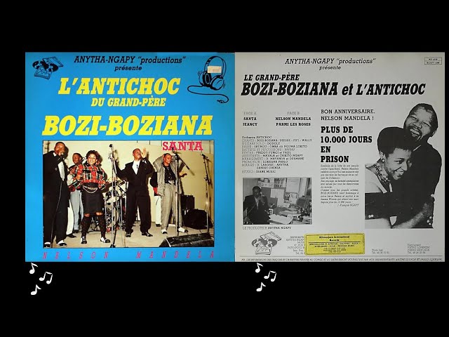 Santa (Full Album LP) - Bozi Boziana and L'Anti Choc (80s music, 1989, Congo Zaire) class=