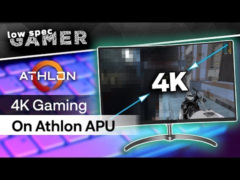 4K Gaming on integrated Athlon GPU! (AMD 200GE) | Fallout, Team Fortress 2, Half-Life, Portal 2 - 4K Gaming on integrated Athlon GPU! (AMD 200GE) | Fallout, Team Fortress 2, Half-Life, Portal 2