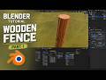 Blender Tutoriel Diorama 03 : The fence / Partie 1 / EN