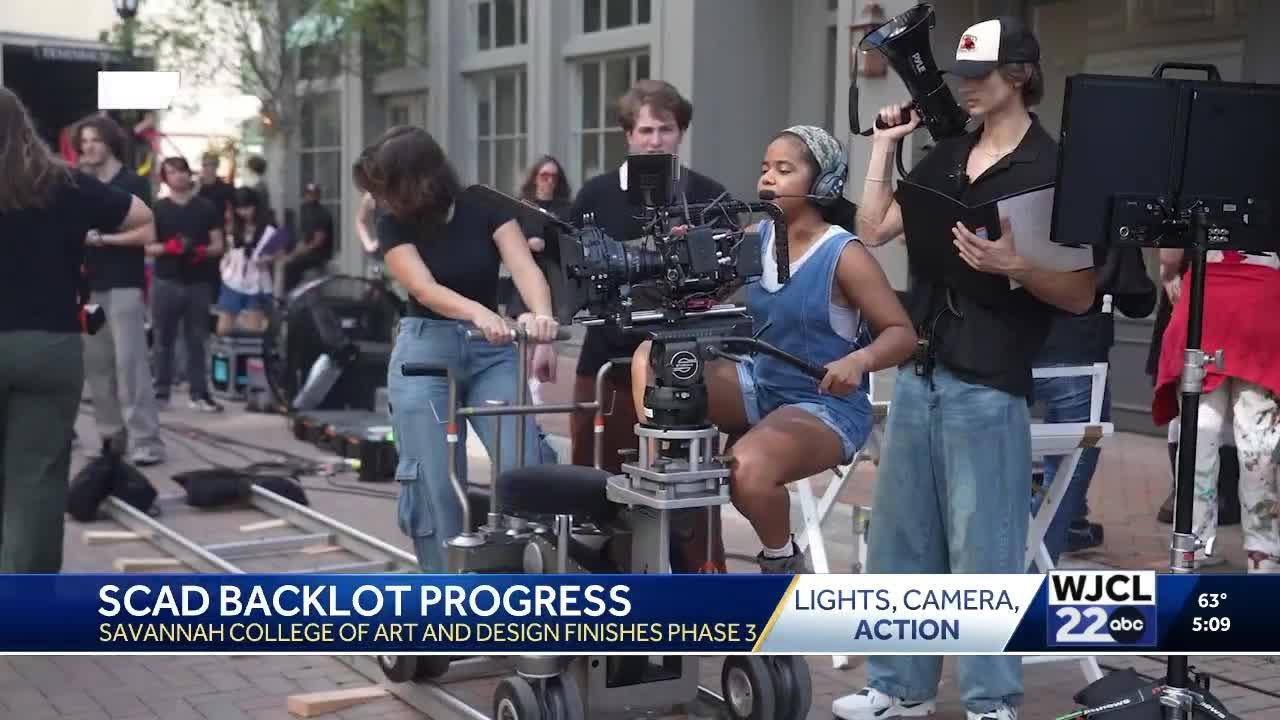SCAD expands its backlot, giving students more real-world film experience