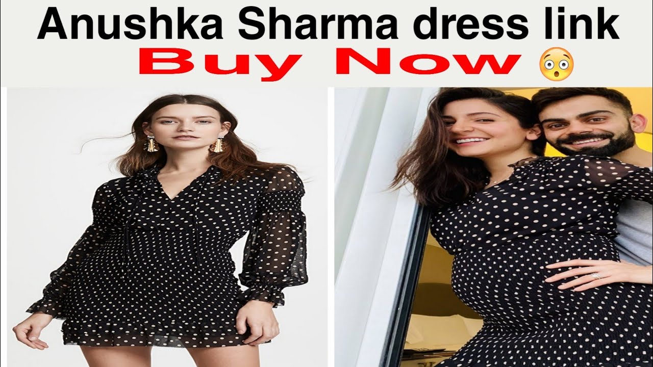 Anushka Sharma Polka dot dress buy link - YouTube