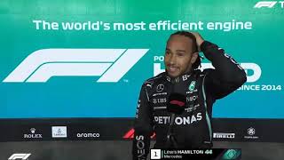 Lewis Hamilton Post Qualifying Interview - Qatar GP 2021