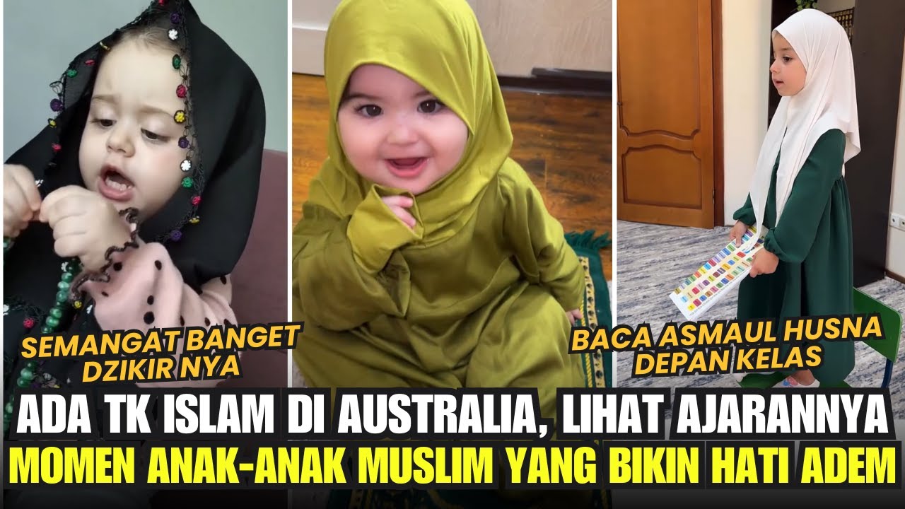 Tingkah Lucu Anak-Anak Muslim Saat Belajar Agama! Dijamin Bikin Kamu Senyum-Senyum