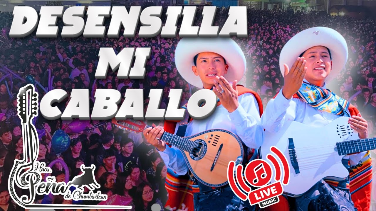 Hermanos Peña de Chumbivilcas - DESENSILLA MI CABALLO MIX | Concierto 2024 🎤🎶