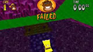 Dare Devil Derby 3D: game over screen screenshot 4