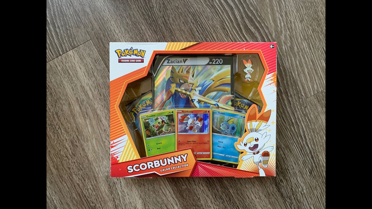 Opening Pokemon Scorbunny Galar Collection box!!! Открываем Покемон Бустеры!!!
