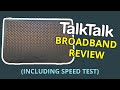 Talktalk broadband review  speed test  as a fibre 150 customer