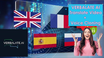 Verbalate AI - Video Translation To Another Language With Voice Cloning and Transcripts Editing