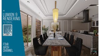 How to make interior render -2020- LUMION 9 INTERIOR Rendering #018MODERN CLASSIC