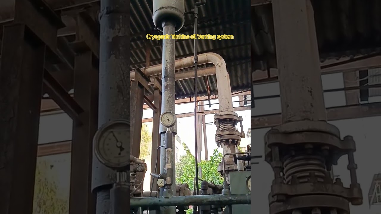 Cryogenics Turbine Oil venting System 