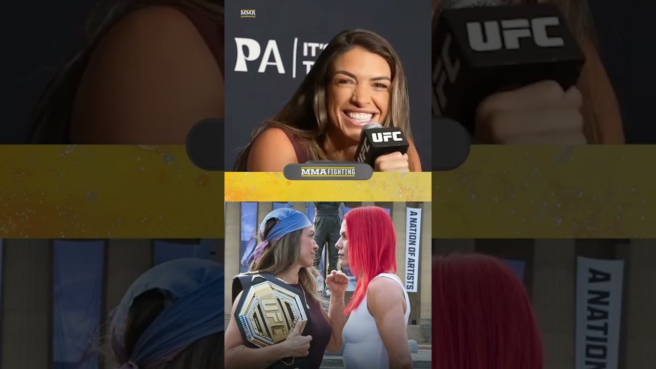 Mackenzie Dern REACTS to first faceoff with Gillian Robertson | UFC 330 | MMA Fighting